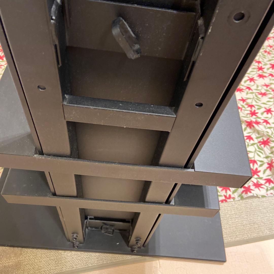 壁よせテレビスタンド　天板2枚付き