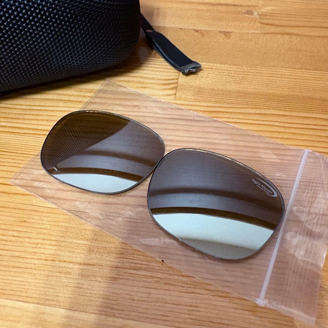 サイトマスター マニフィコブラック イーズグリーン 偏光サングラス