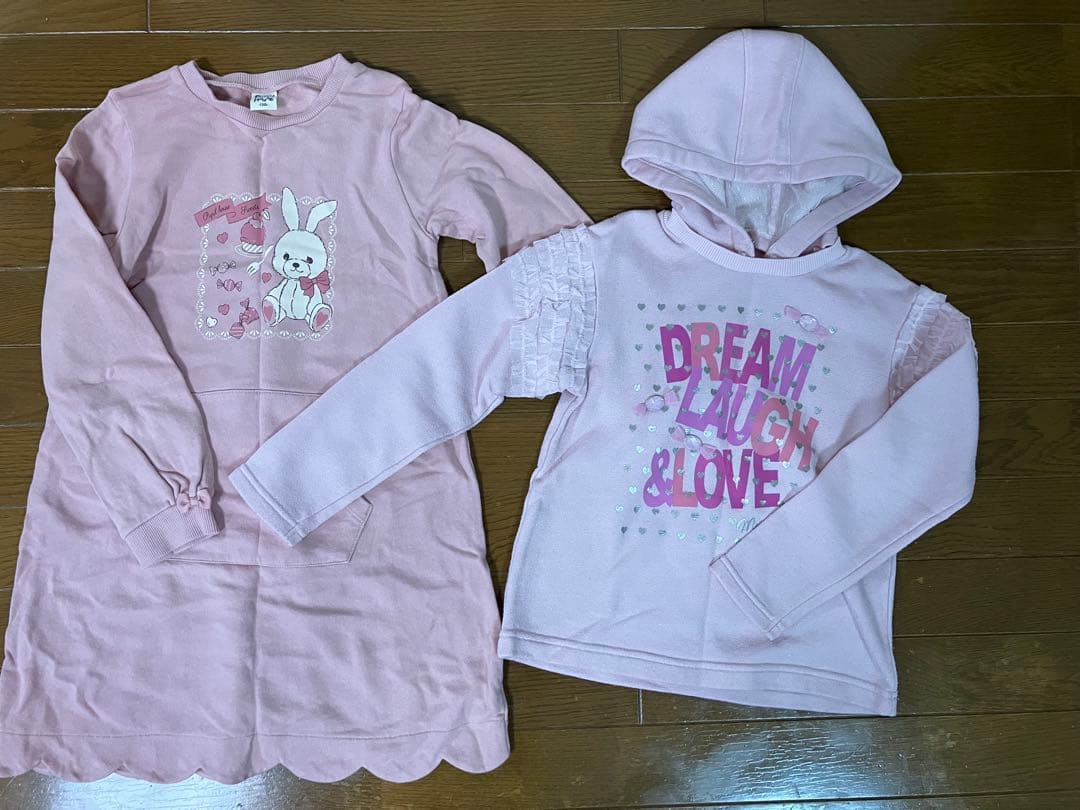 子供服まとめ売り(130サイズ)メゾピアノ他②