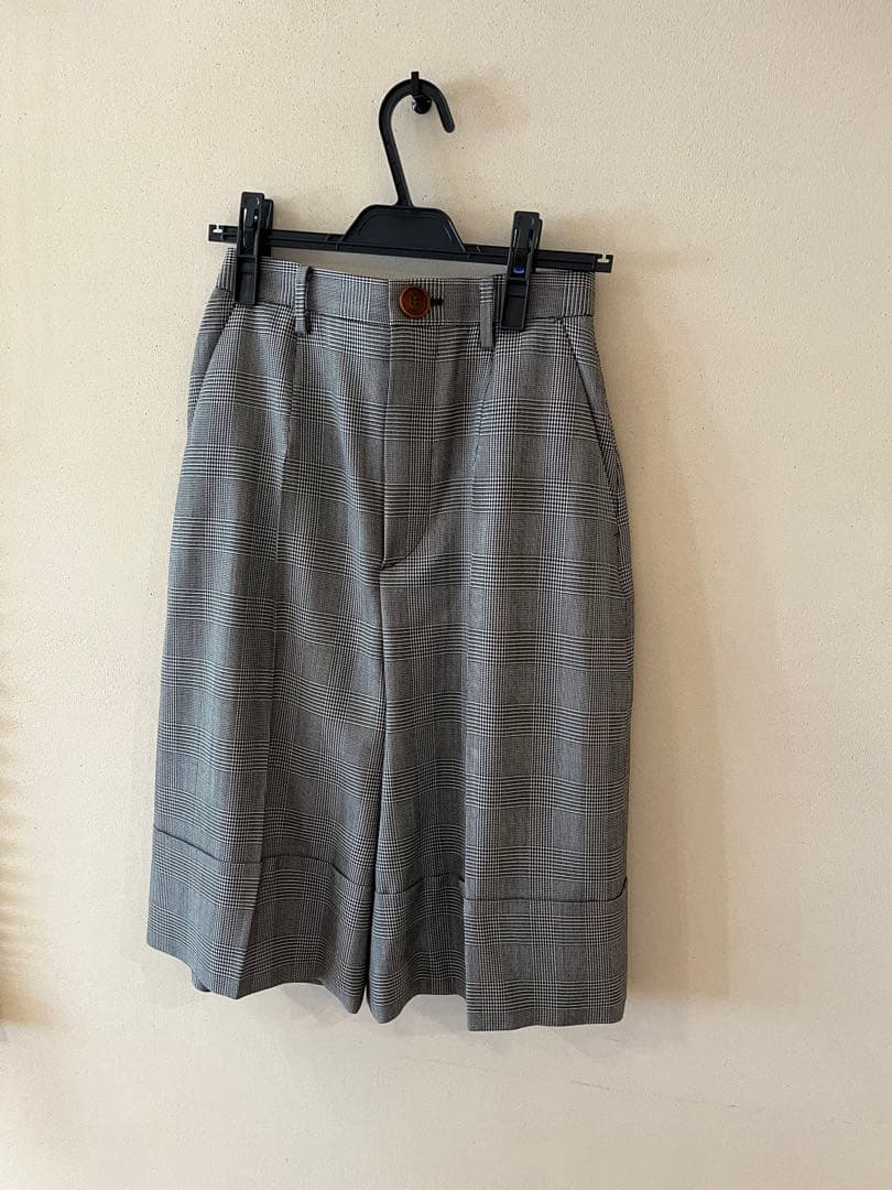 ENFOLD エンフォルド24AW ロールアップ ハーフパンツ