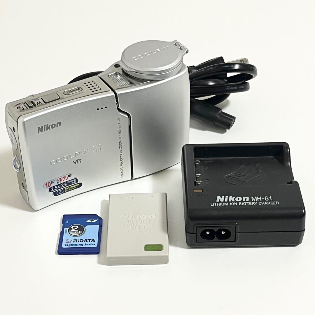 デジタルカメラ Nikon coolpix S10