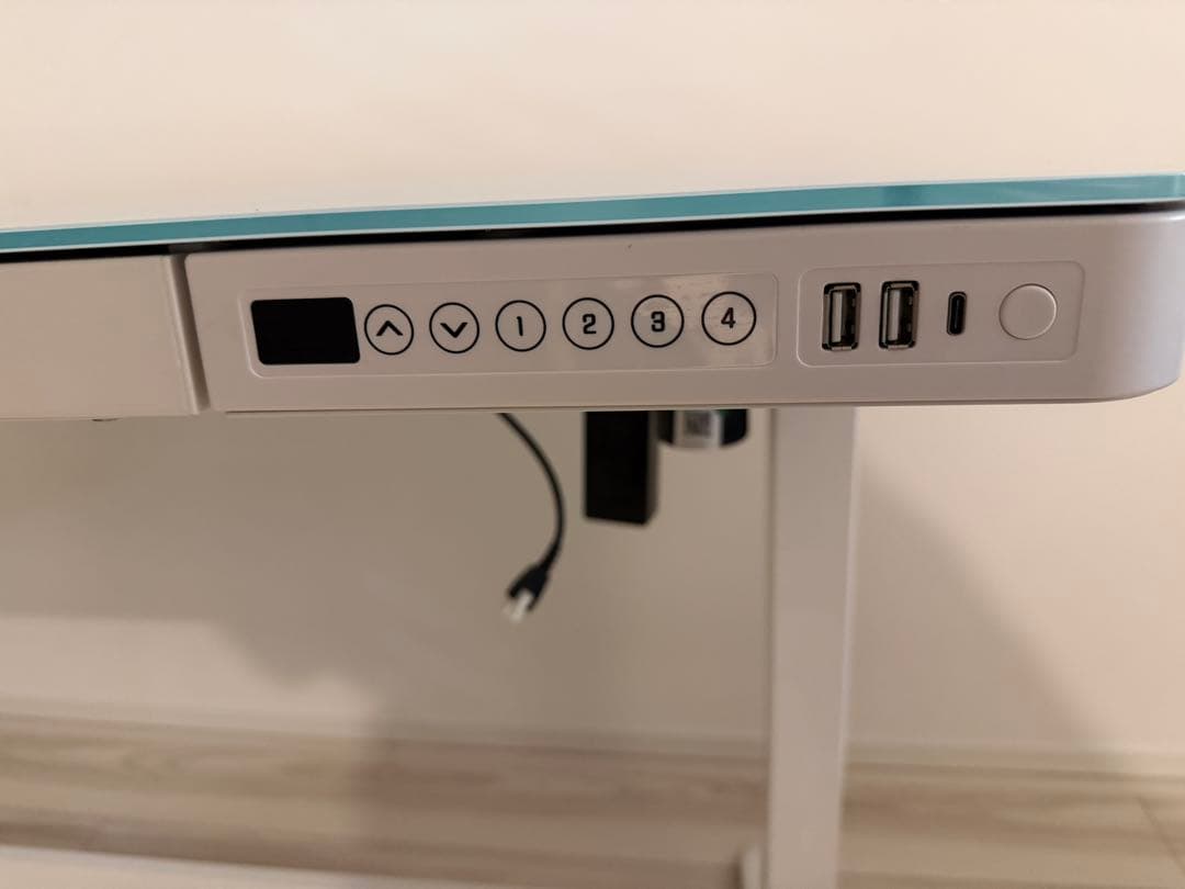 Flexispot EG8 昇格デスク 高さ調整 デスク ホワイト あやち