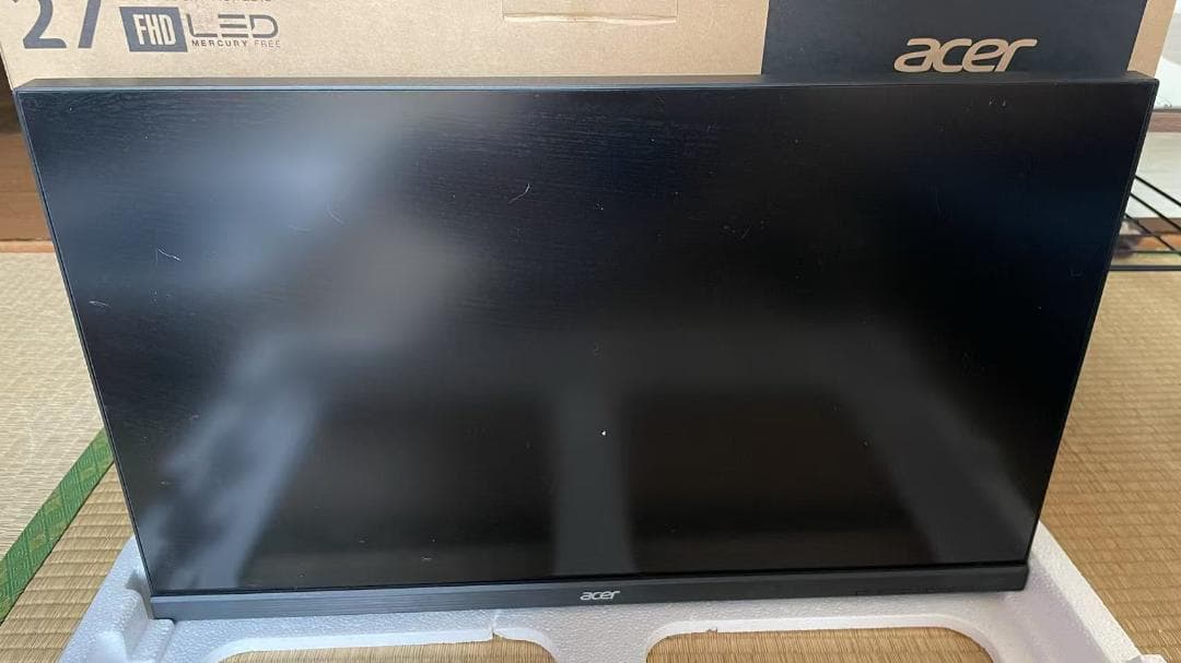 Acer モニター 27インチ KA270H フルHD VA