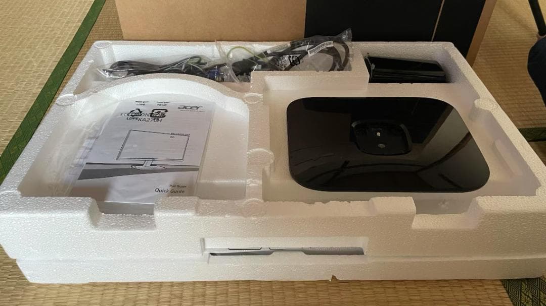 Acer モニター 27インチ KA270H フルHD VA