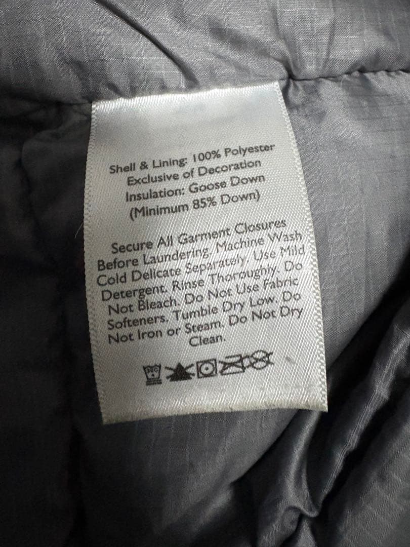 00s パッカブル Eddie Bauer キルティング ライト ダウン y2k