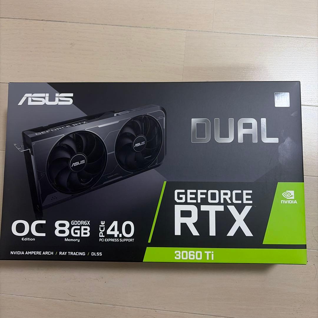 グラフィックボード・グラボ・ビデオカード ASUS GeForce RTX 3060ti GDDR6X