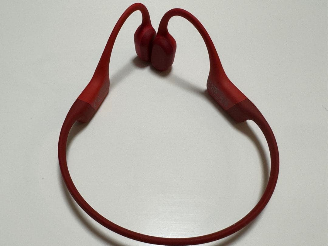 SHOKZ 骨伝導イヤホン レッド
