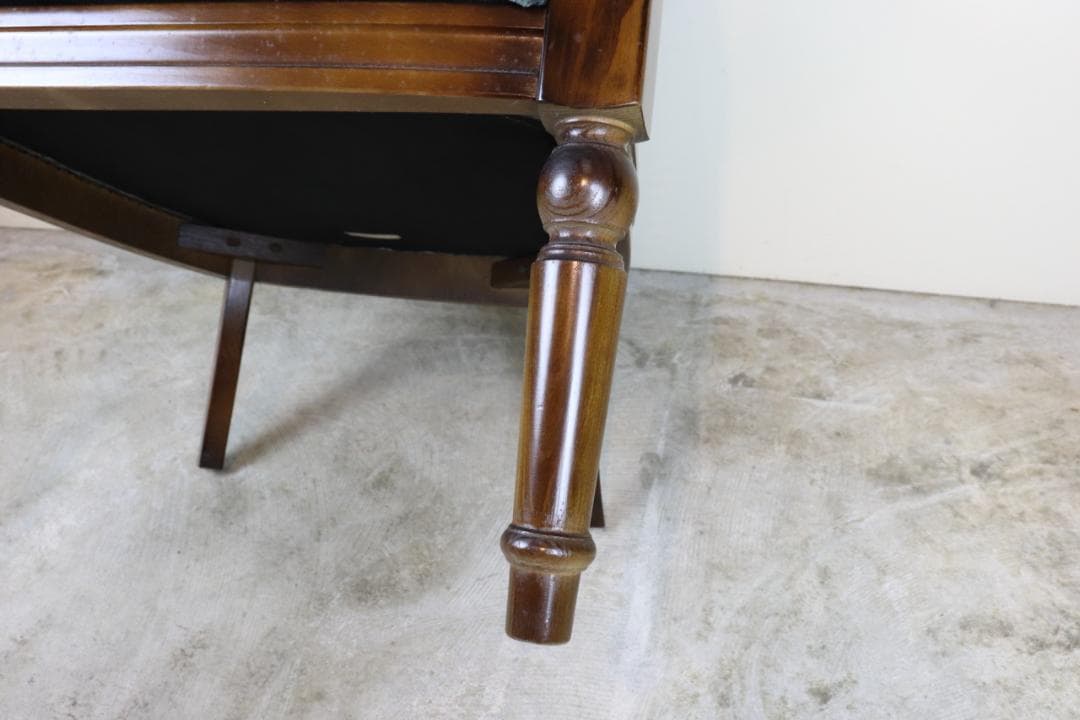 karimoku カリモク家具　コロニアル　一人用ソファ　肘掛椅子　WC55