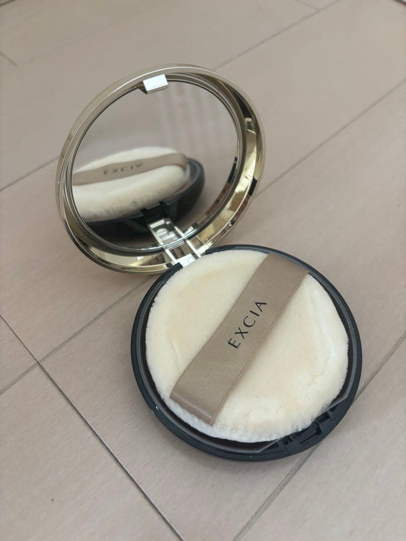 アルビオン EXCIA パウダー シルバーケース