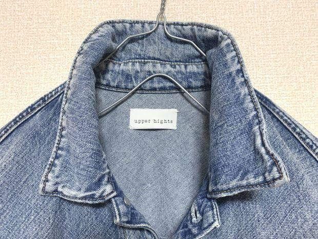 大草直子さん着用 upper hights アッパーハイツ デニム ジャケット