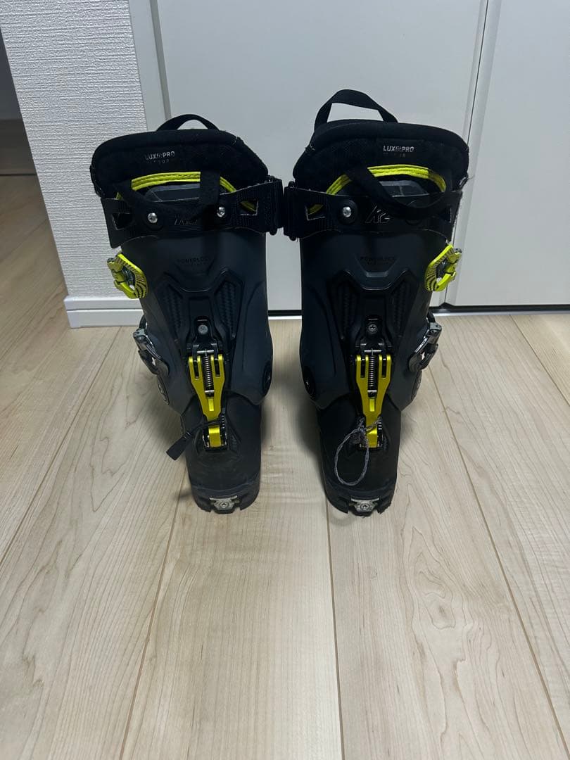 K2 マインドベンダー100 スキー用ブーツ グレー/黒/黄色