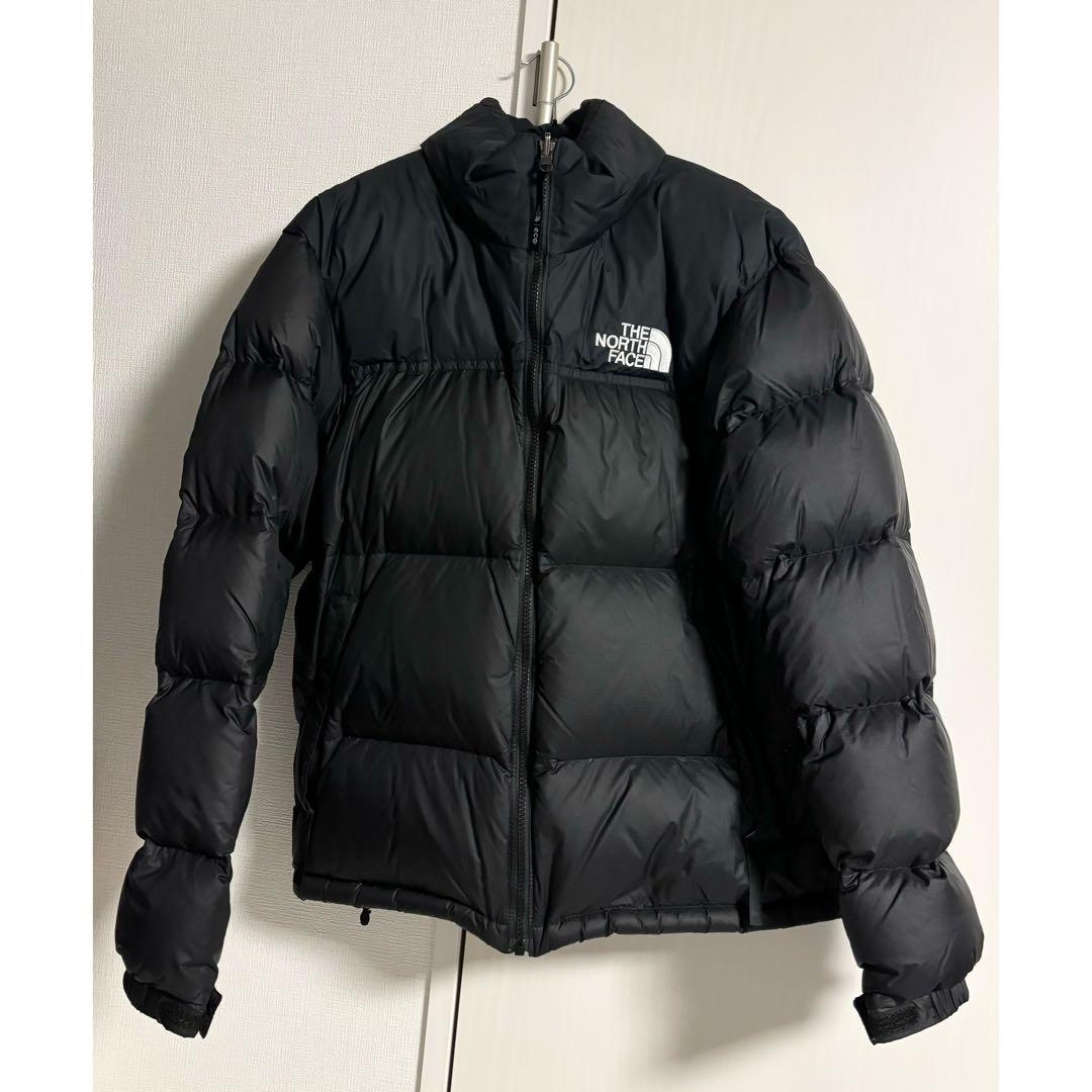 the north face ダウンジャケット ヌプシ 黒 メンズ