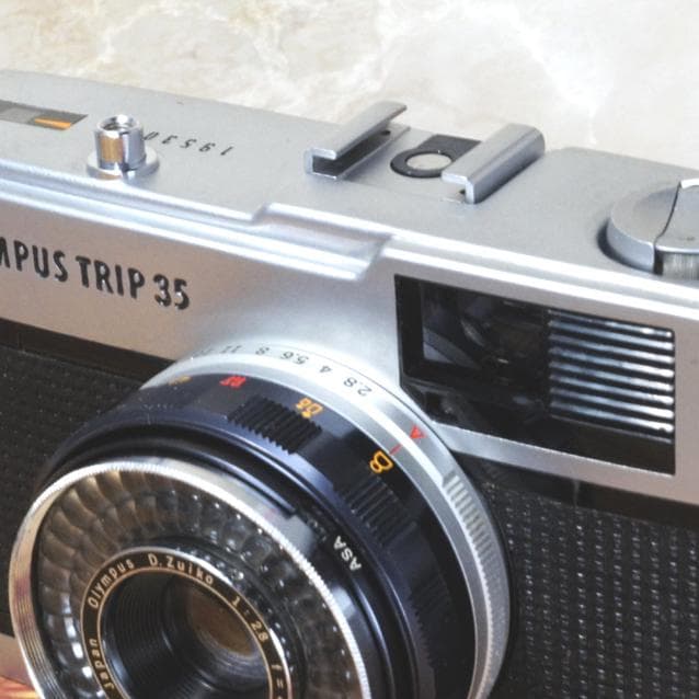 【整備済完動品・赤ベロOK！フィルム試写済み】OLYMPUS Trip 35