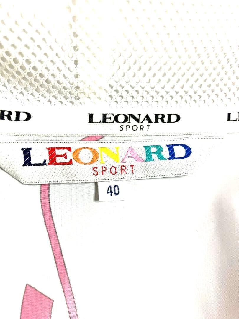 LEONARD SPORT ❤︎フラワープリント パーカー ジャンパー美品