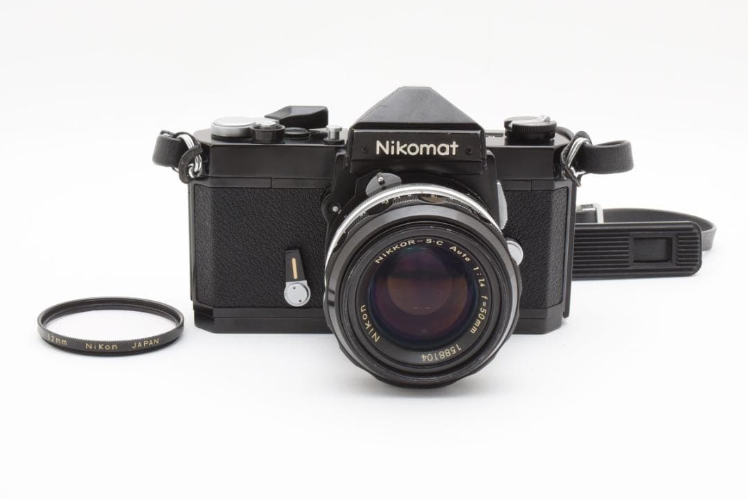 良品 Nikomat FTN＋50mm f1.4 純正ストラップ・フィルター付