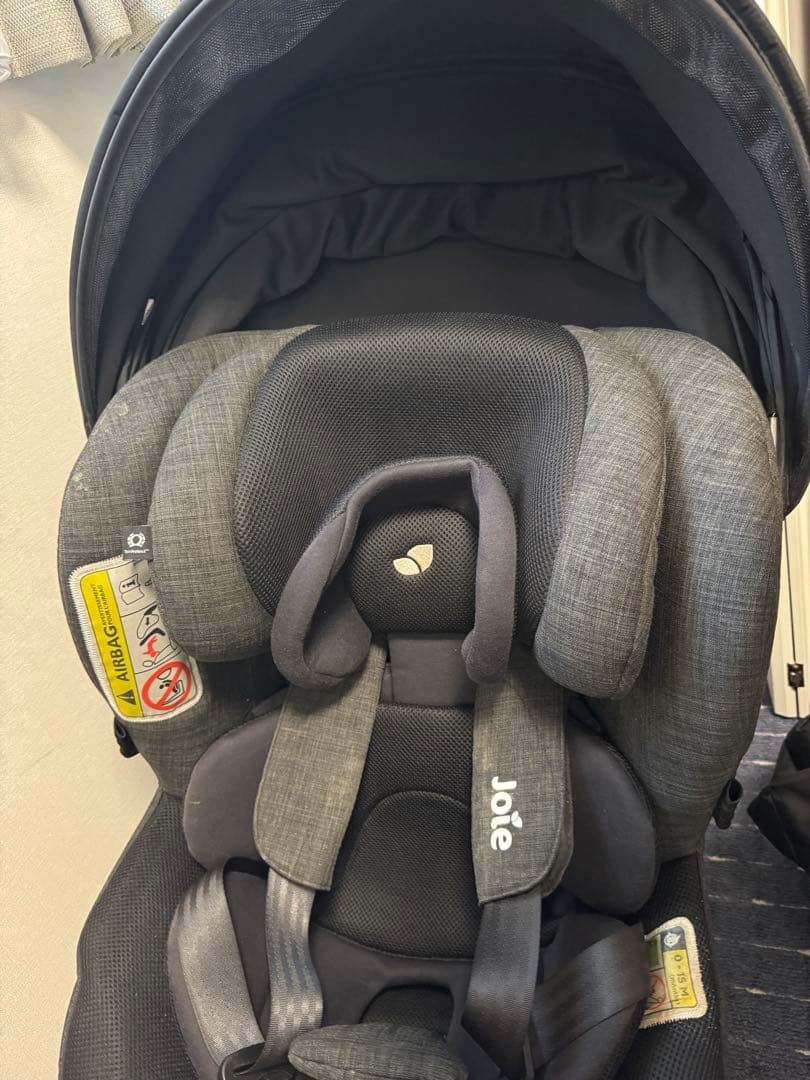 美品 Joie車用チャイルドシートi - Arc360キャノピー付ISOFIX