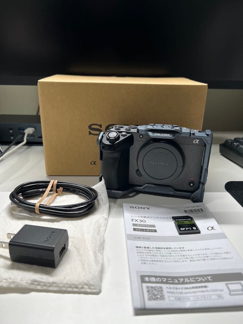 FX30 falcamケージ+256GB SDカード付き
