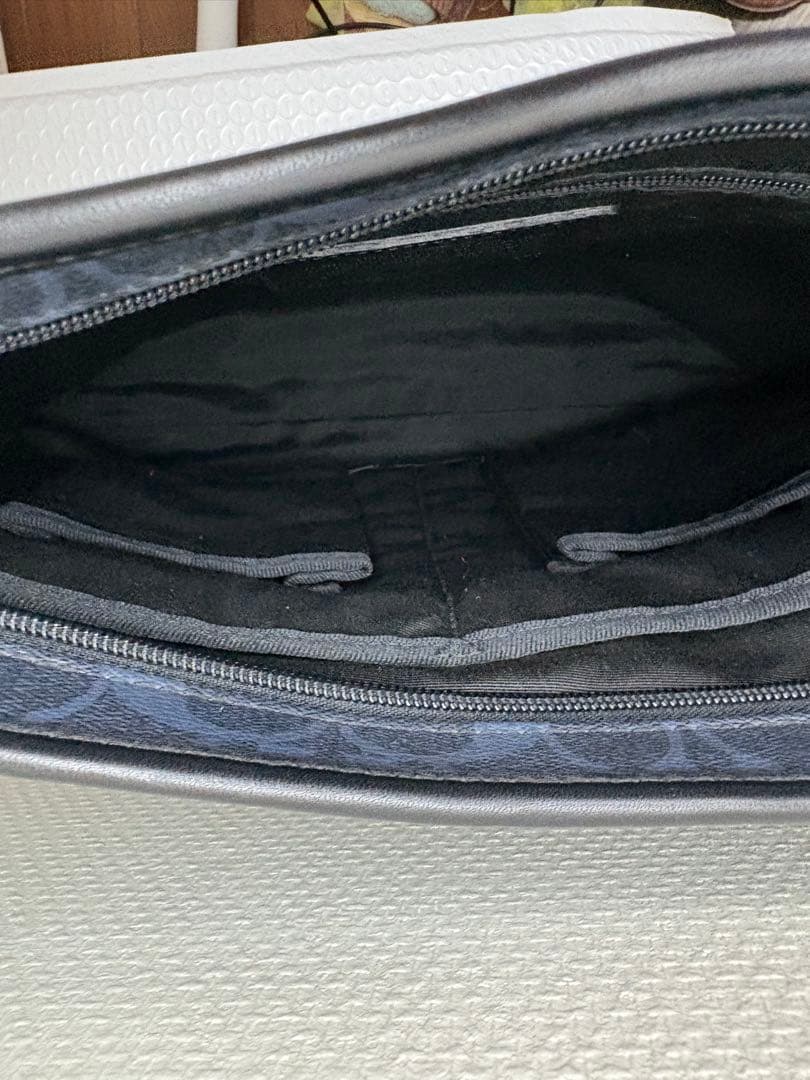 【新品未使用】COACH グレー ショルダーバッグ