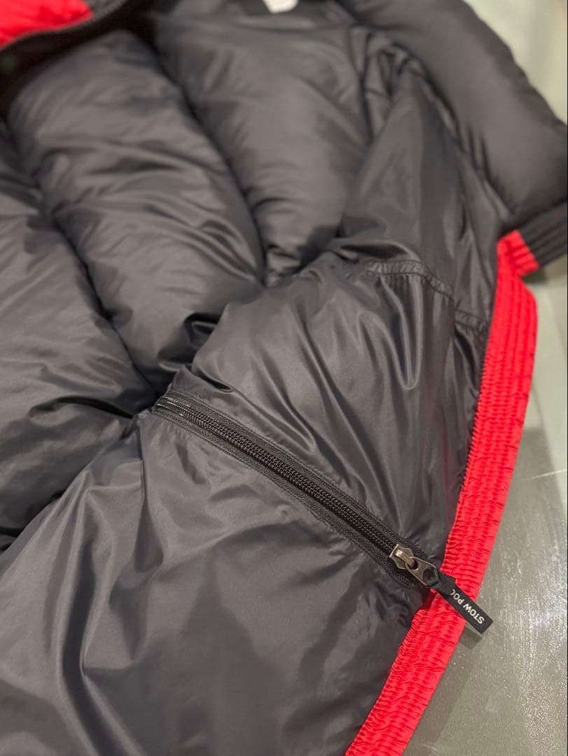 最終価格THE NORTH FACE ダウンベスト 赤・黒 XL