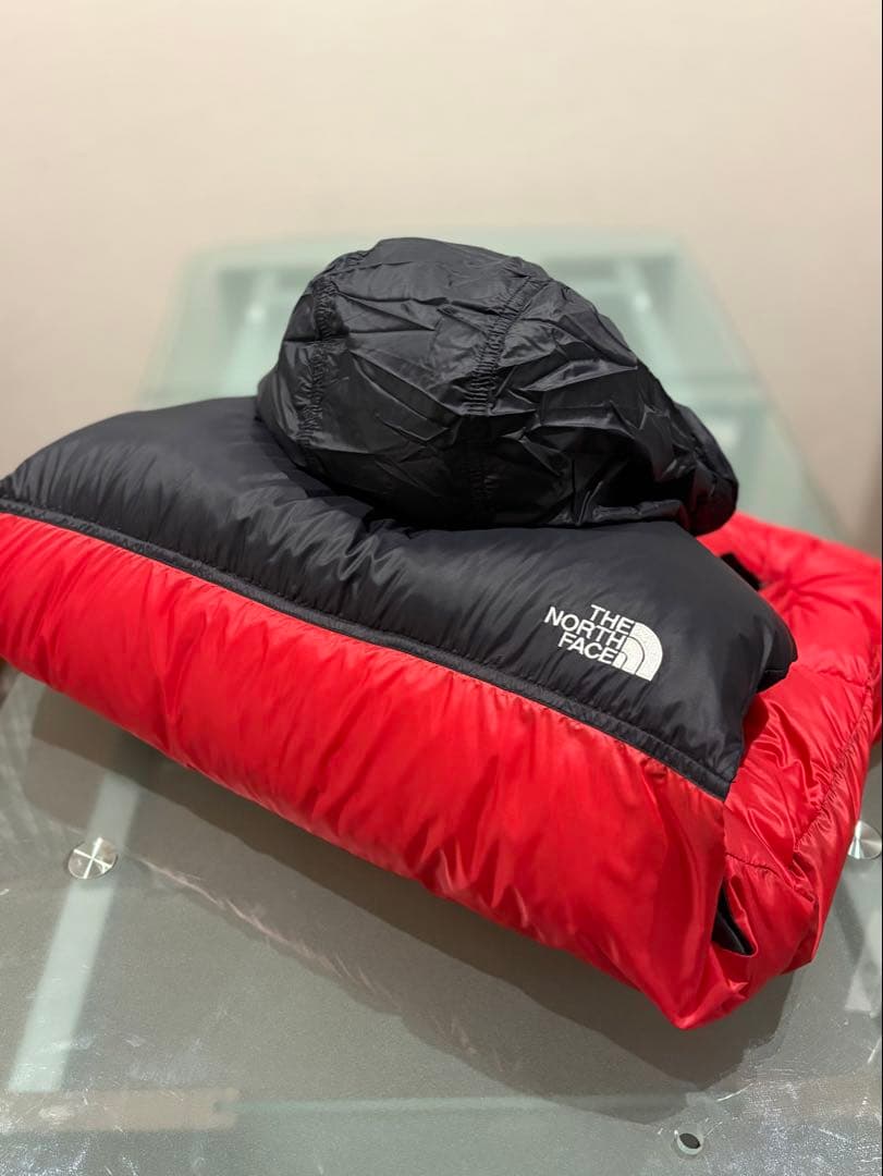 最終価格THE NORTH FACE ダウンベスト 赤・黒 XL