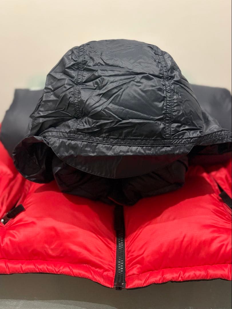 最終価格THE NORTH FACE ダウンベスト 赤・黒 XL