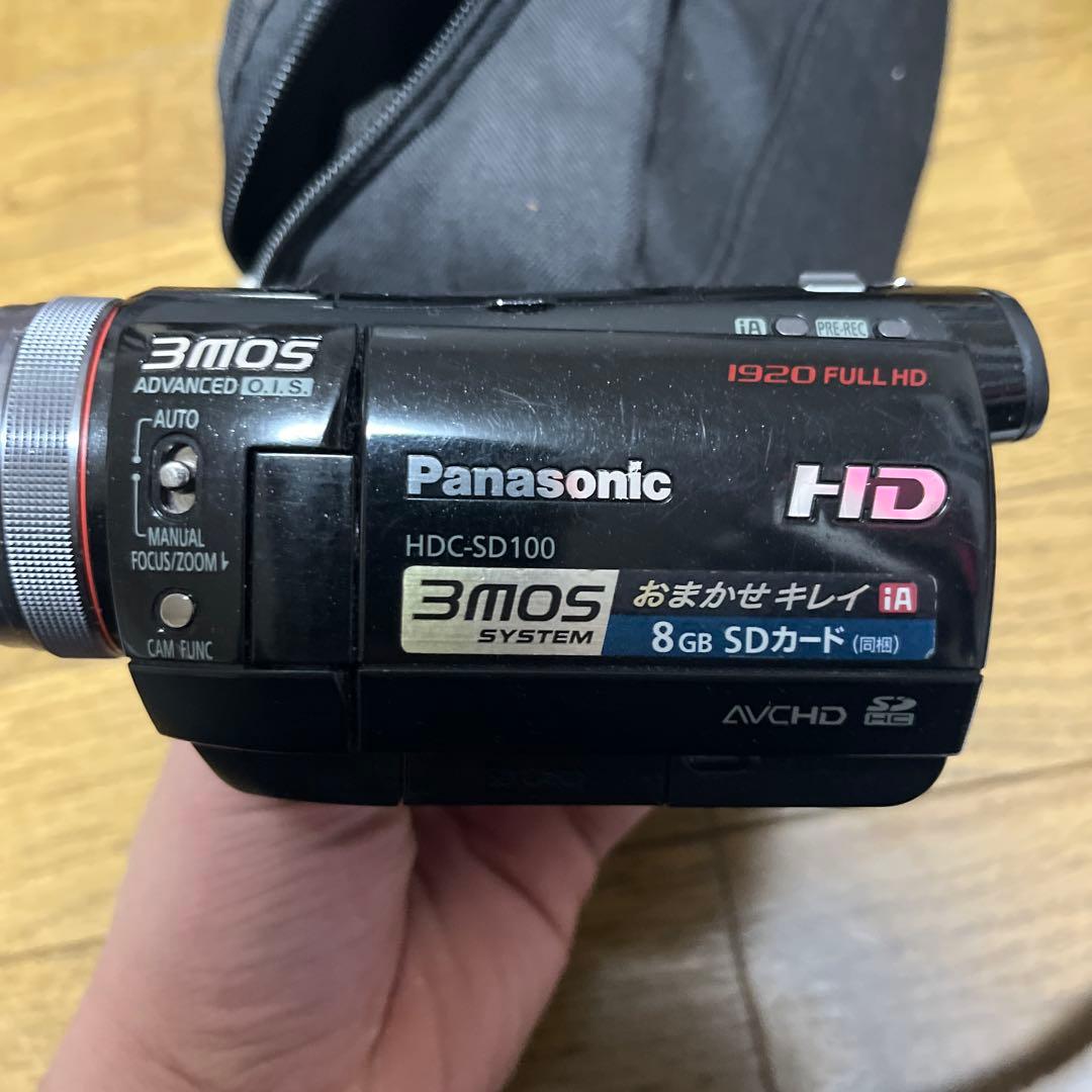 断捨離中　Panasonic HDC-SD100 ビデオカメラ 本体