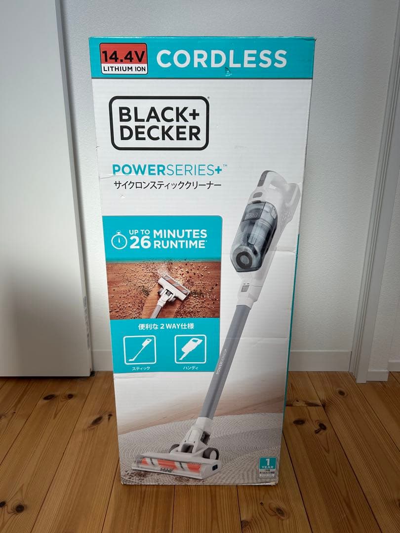 BLACK+DECKER サイクロンスティッククリーナー 本体