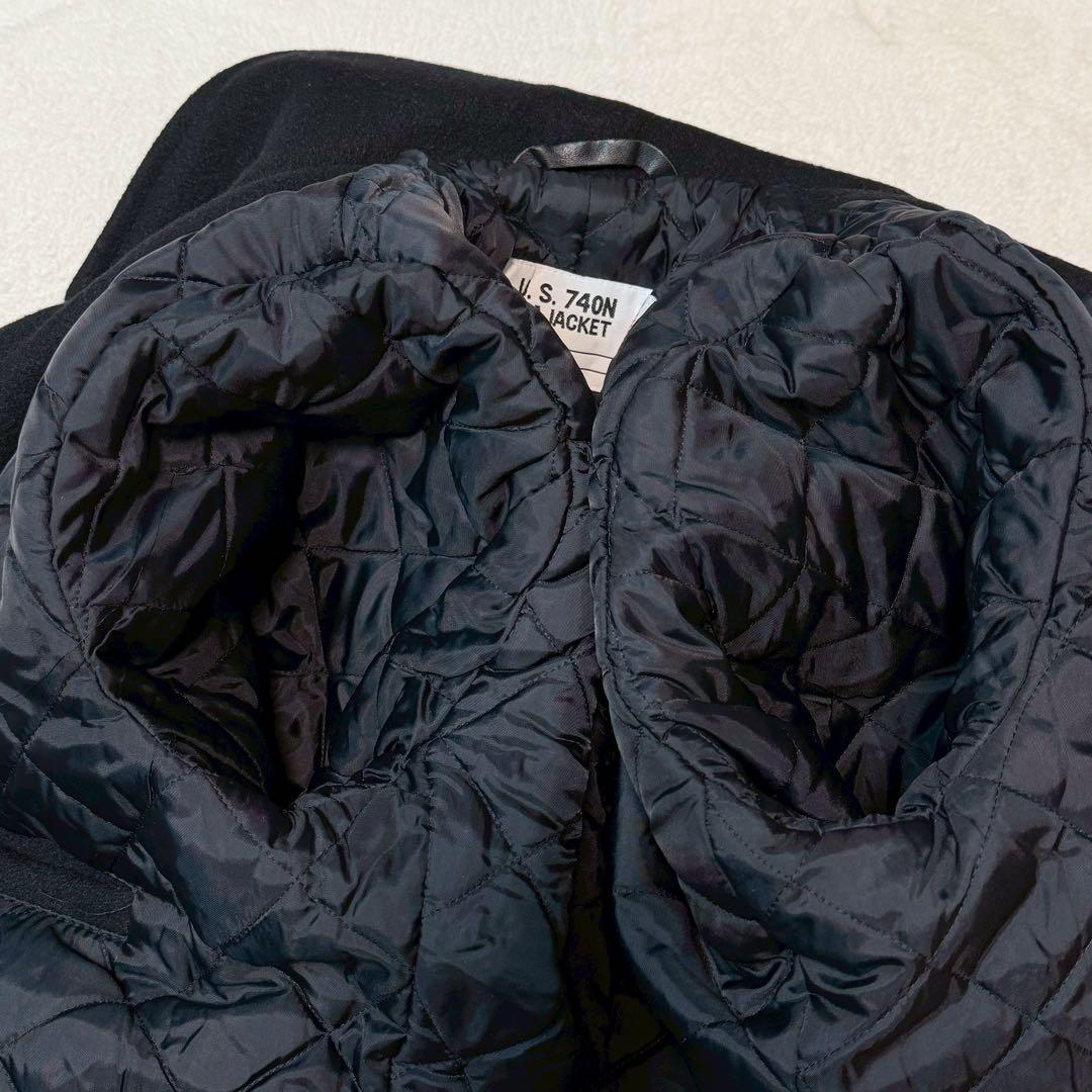 USA製 schott pコート メルトン キルティング アメカジ 740N