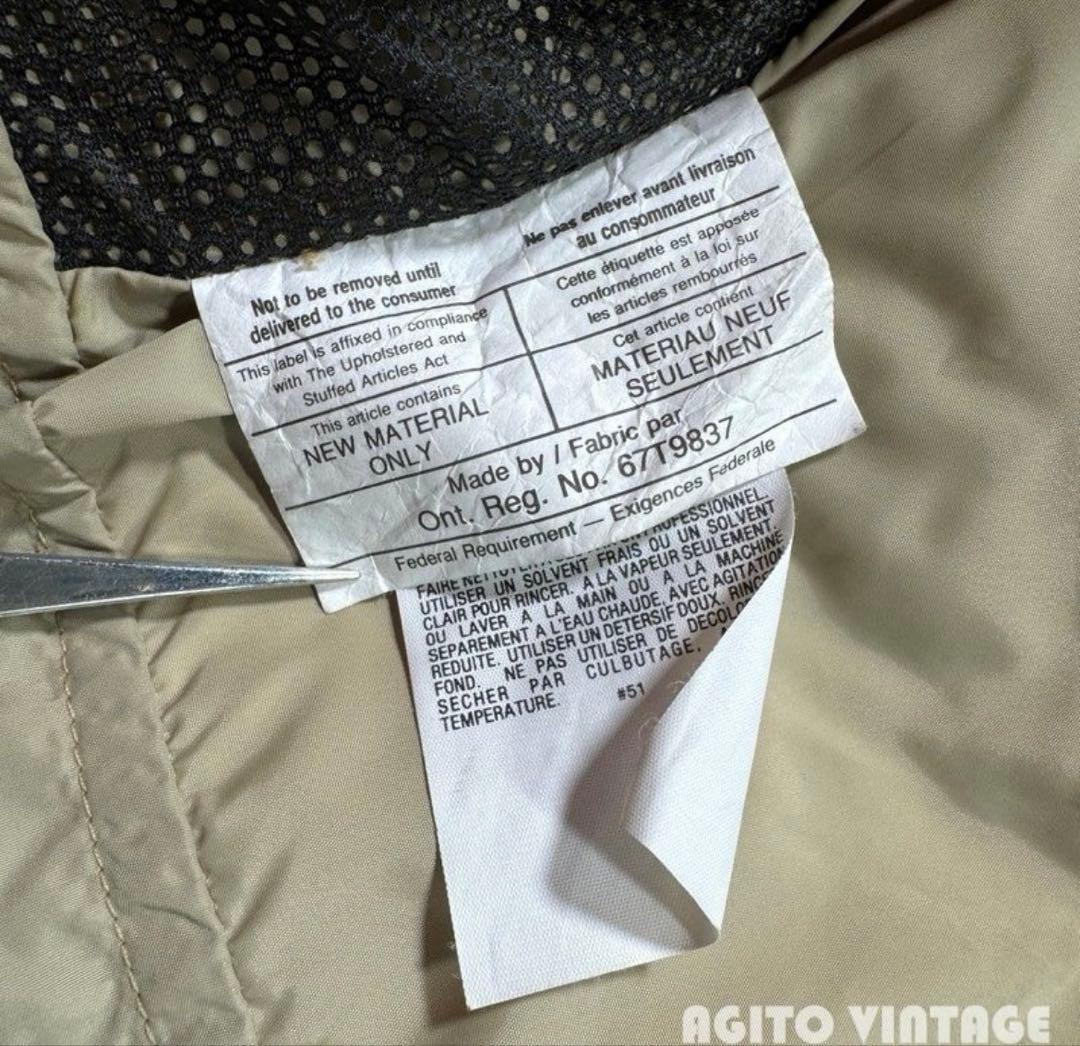 80s eddie bauer 黒タグ　ダウン　blizzard master