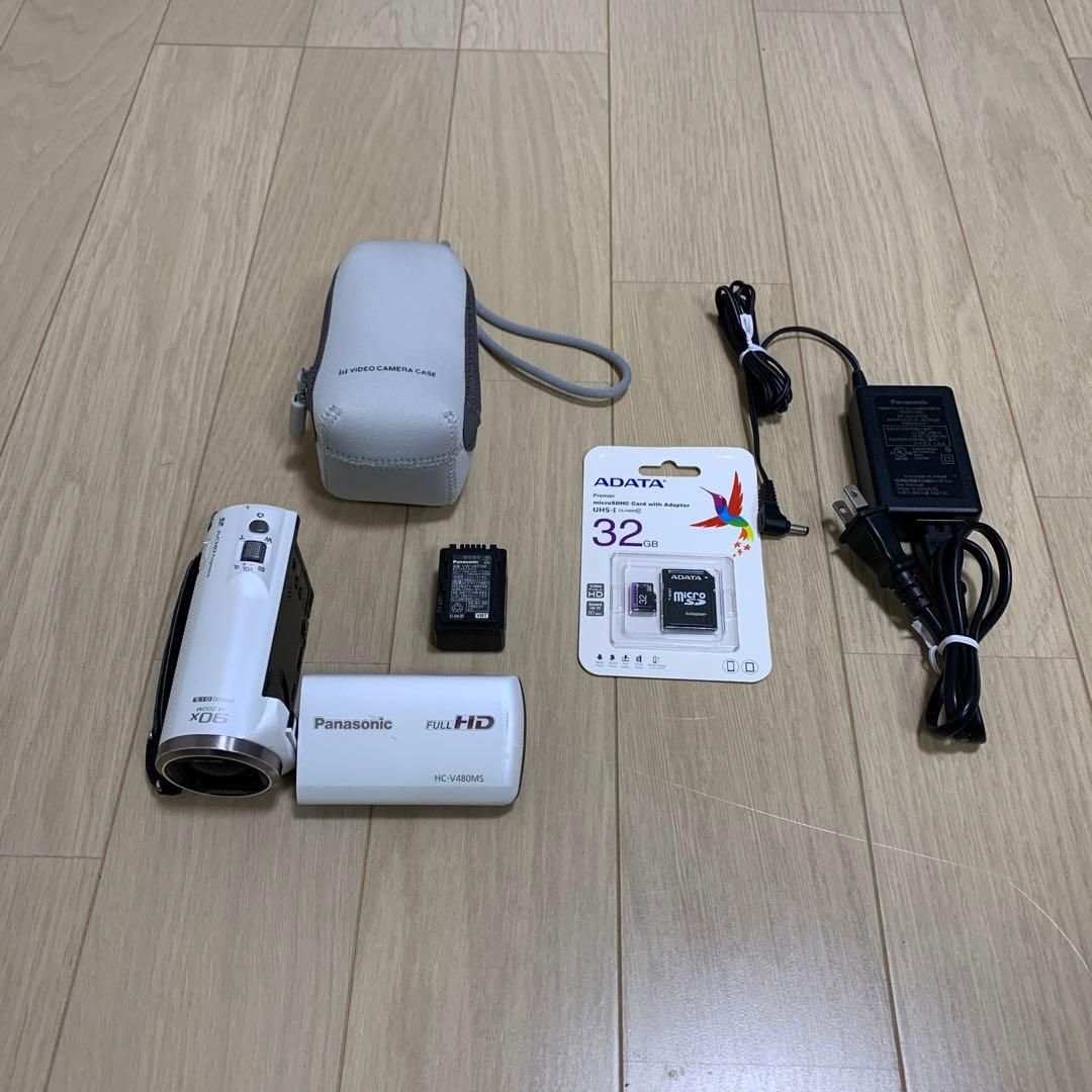 正規品 Panasonic HC-V480MS 上位モデル　動作品
