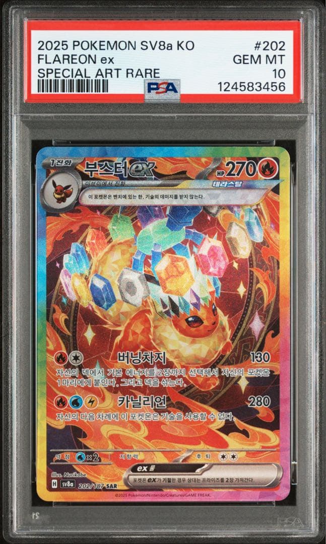 ブースターex SAR PSA10 [SV8a 202/187]テラスタルフェス