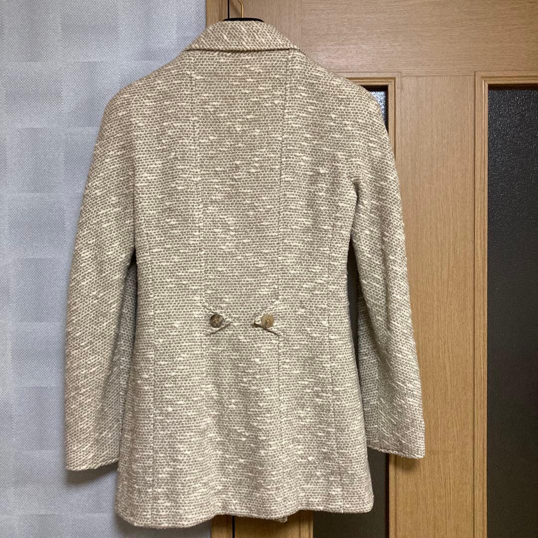 最終お値下げ シャネル CHANEL ジャケット コート ベージュ CCボタン