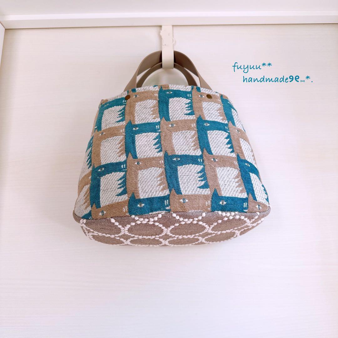 ハンドメイドꕤ︎︎ベルバッグ ミナペルホネン thoroughbred タンバリン