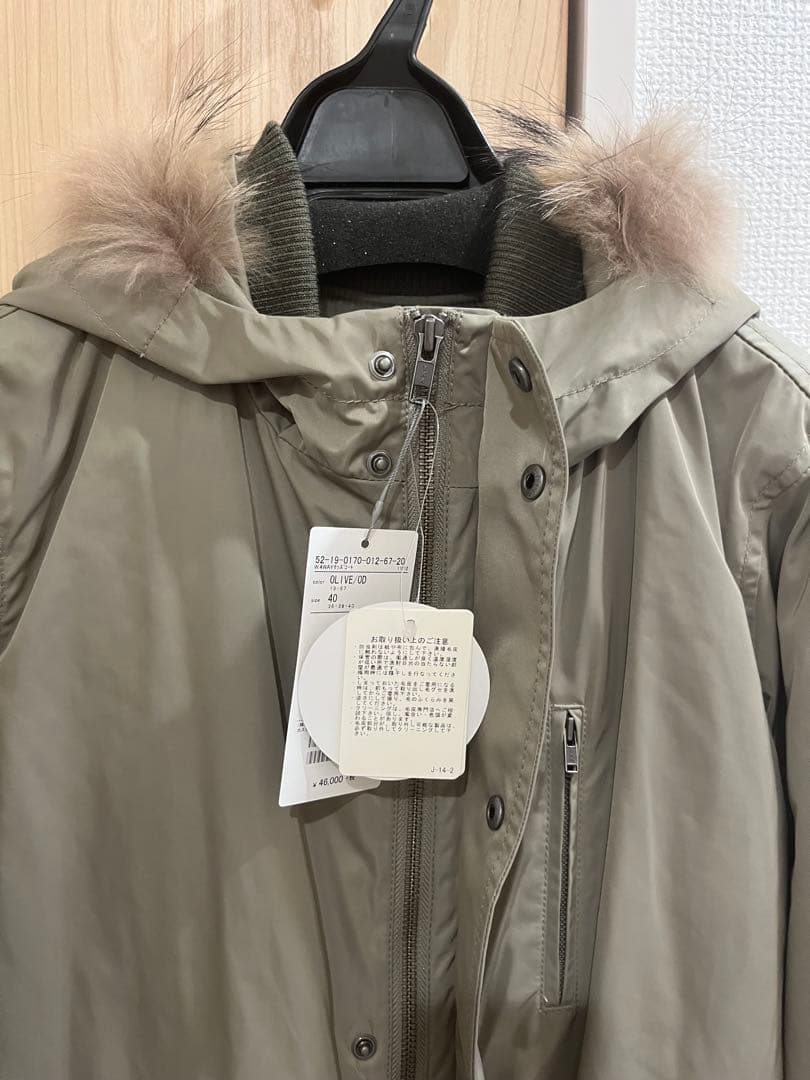 BEAMS LIGHTS 4wayモッズコート　オリーブ