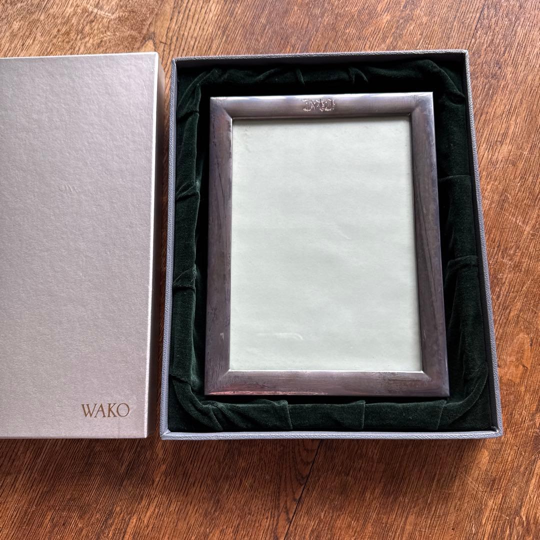 銀座WAKO シルバーSV970フォトフレーム