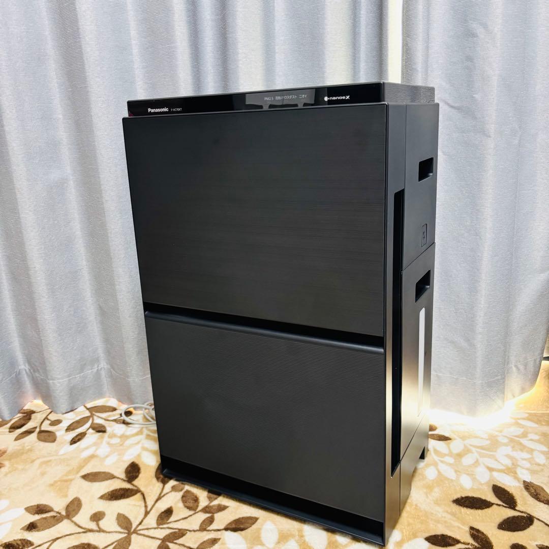 【美品】パナソニック 加湿空気清浄機 ナノイーX搭載 ~31畳 F-VC70XT