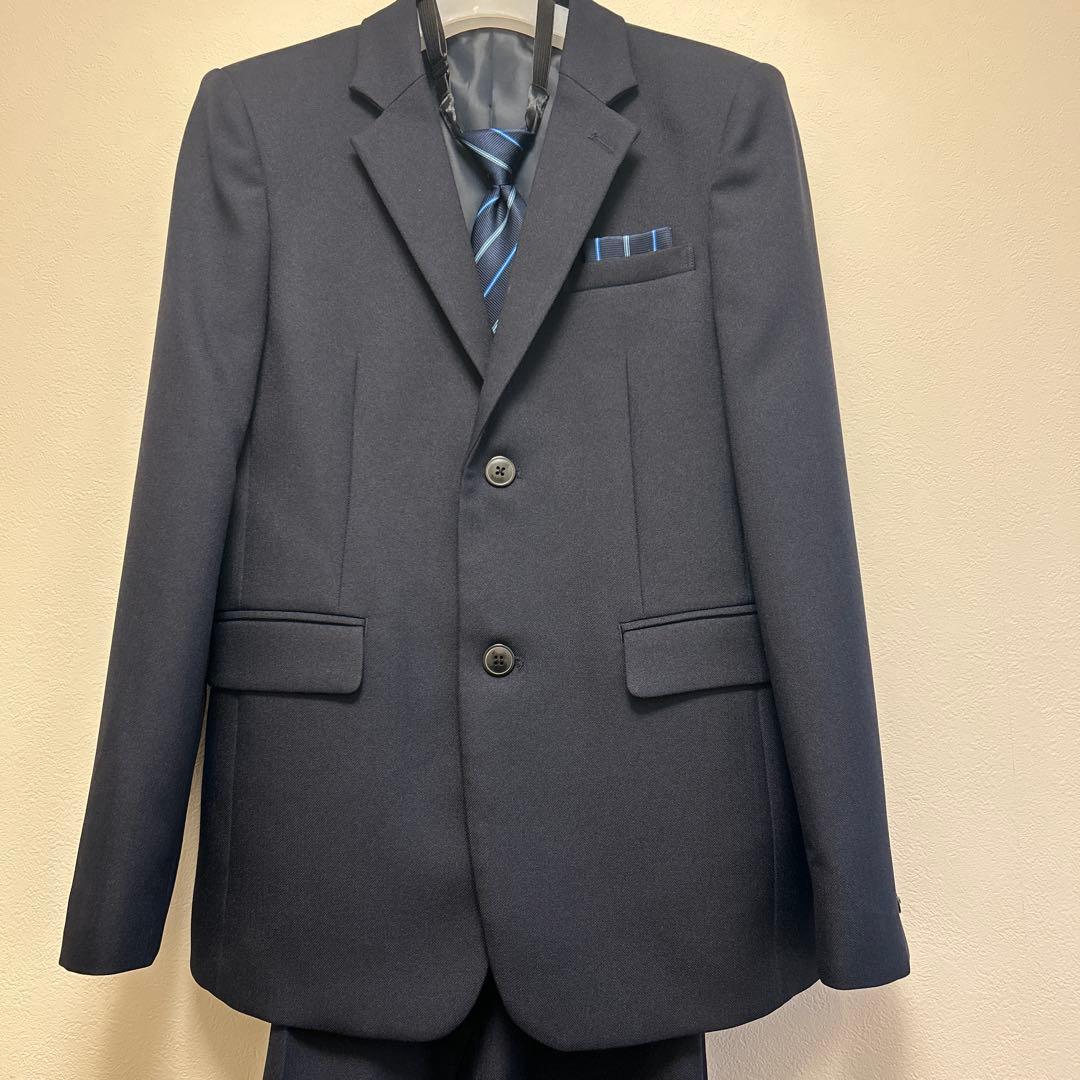 ショパン　クリーニング済　フォーマルスーツ 160 ネイビー