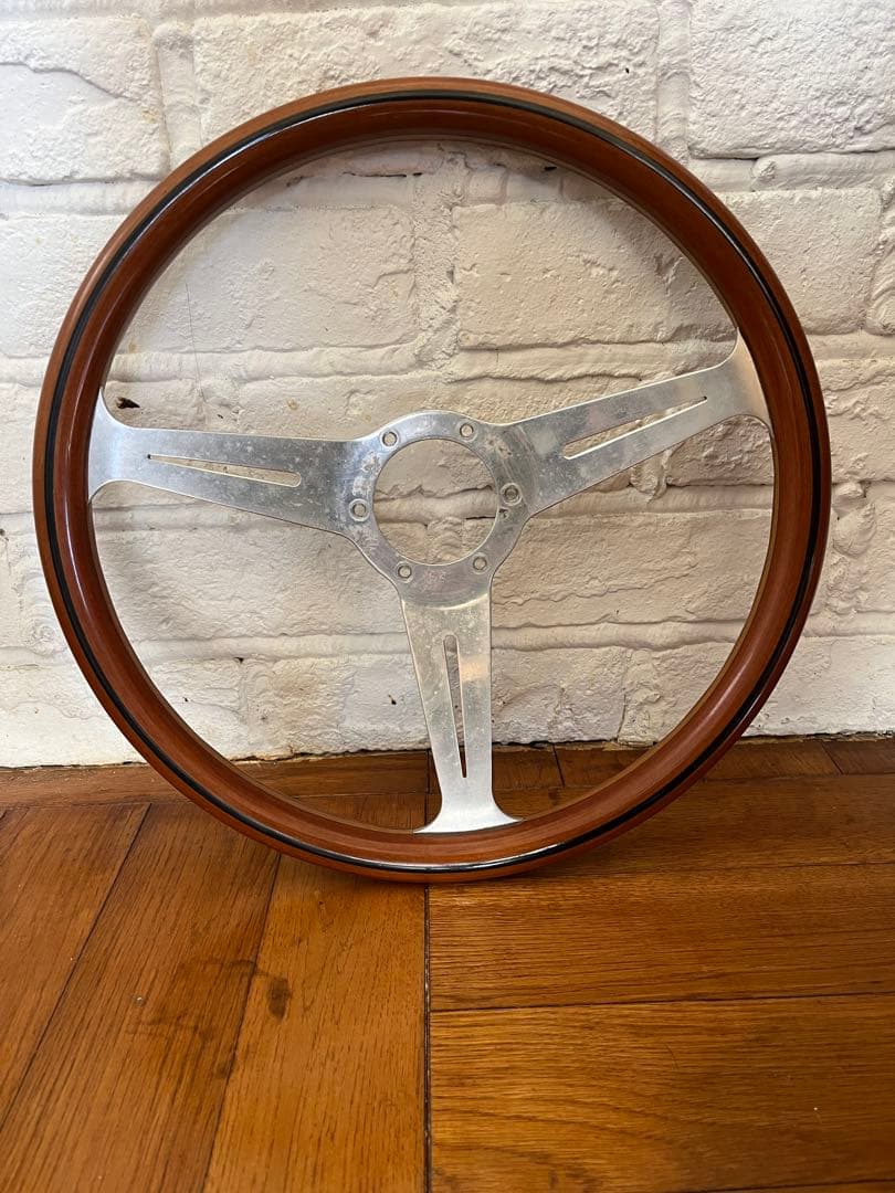 ラングラー Nardi ナルディ ウッドステアリング 36cm