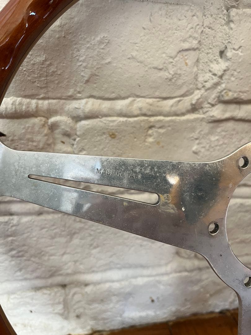 ラングラー Nardi ナルディ ウッドステアリング 36cm