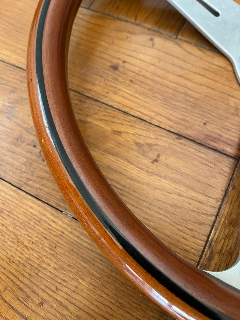 ラングラー Nardi ナルディ ウッドステアリング 36cm