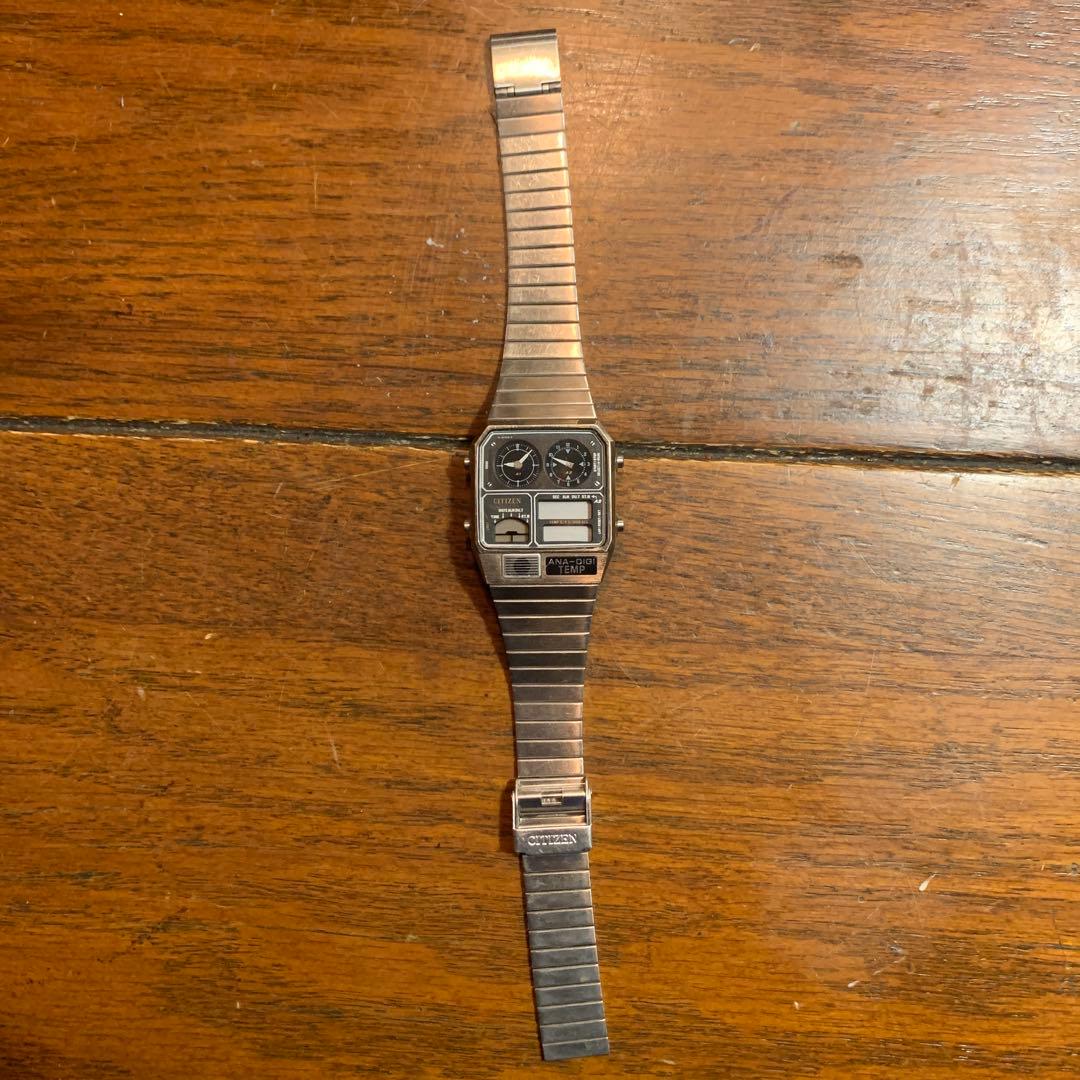 CITIZEN アナデジテンプ　電池切れ