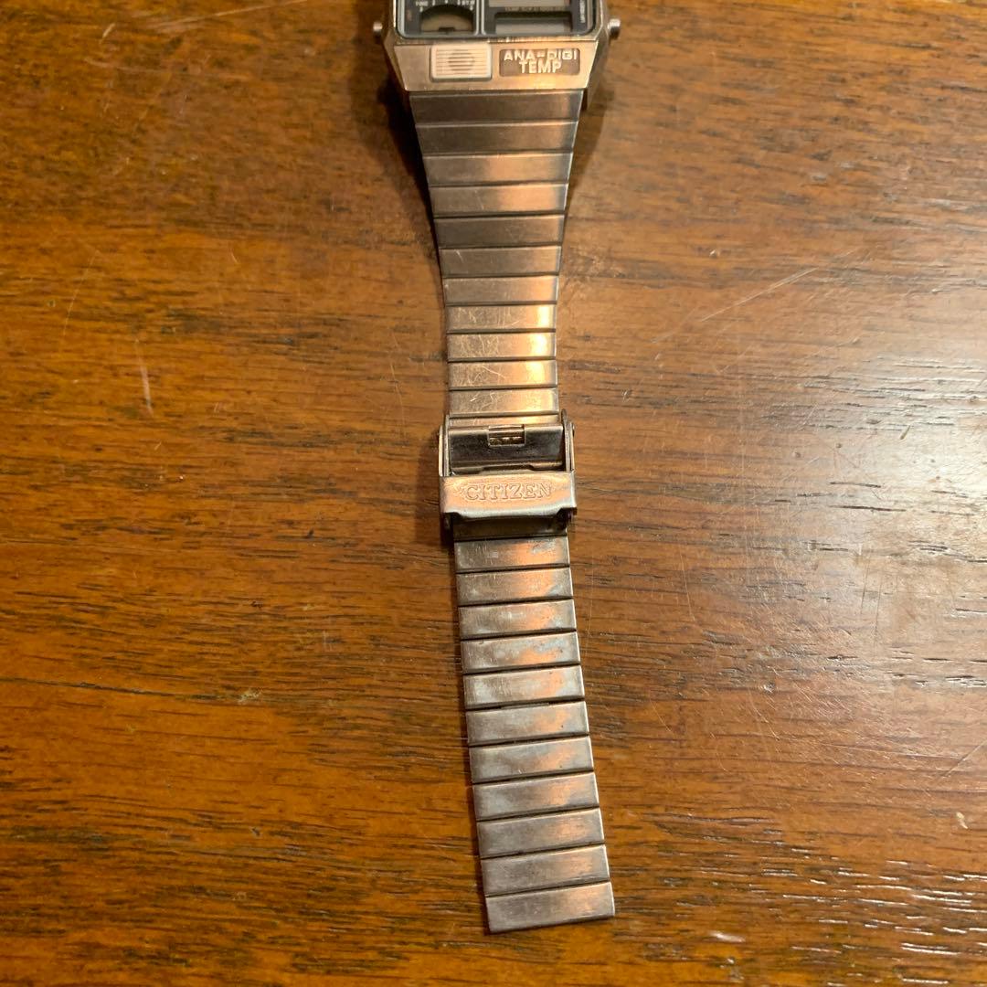 CITIZEN アナデジテンプ　電池切れ
