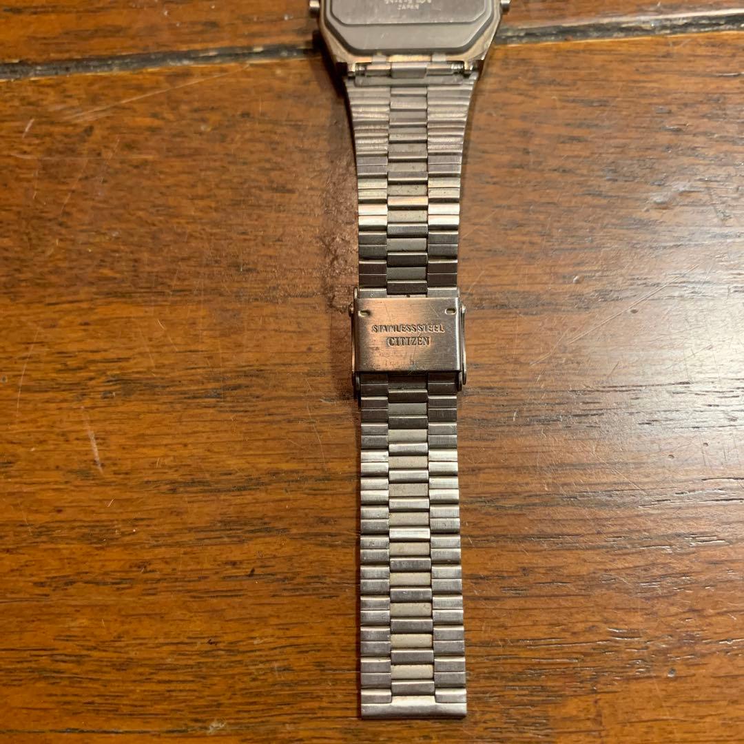 CITIZEN アナデジテンプ　電池切れ