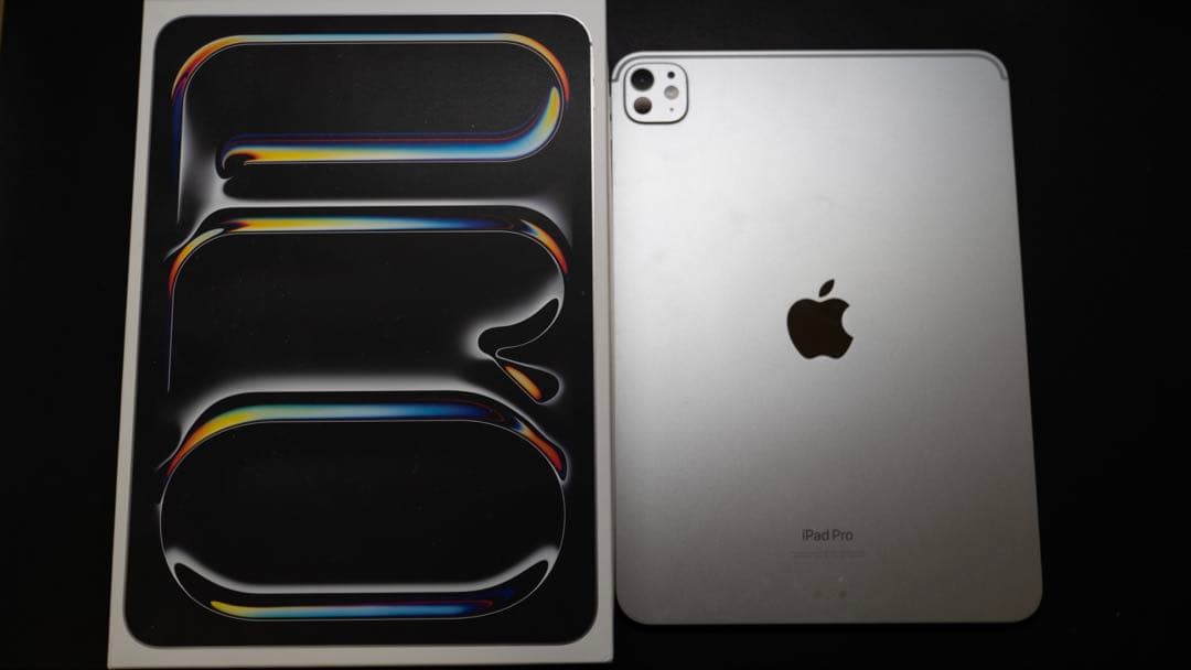 M4 iPad Pro 11インチ シルバー 256GB&ケース