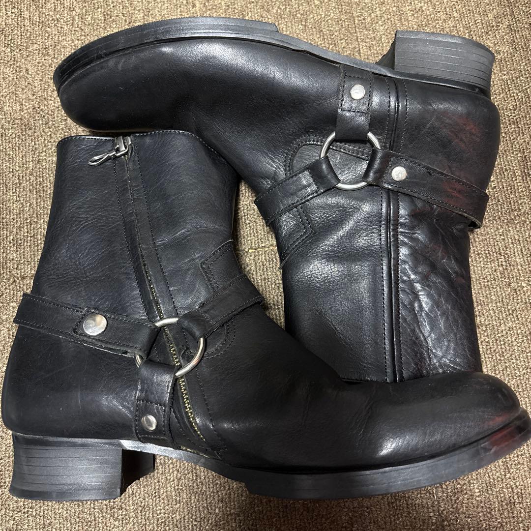 00s fuga リングブーツ　archive エディ　サンローラン y2k