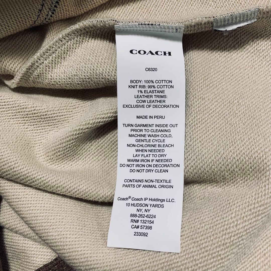 COACH×SCHOTT スウェット トレーナー