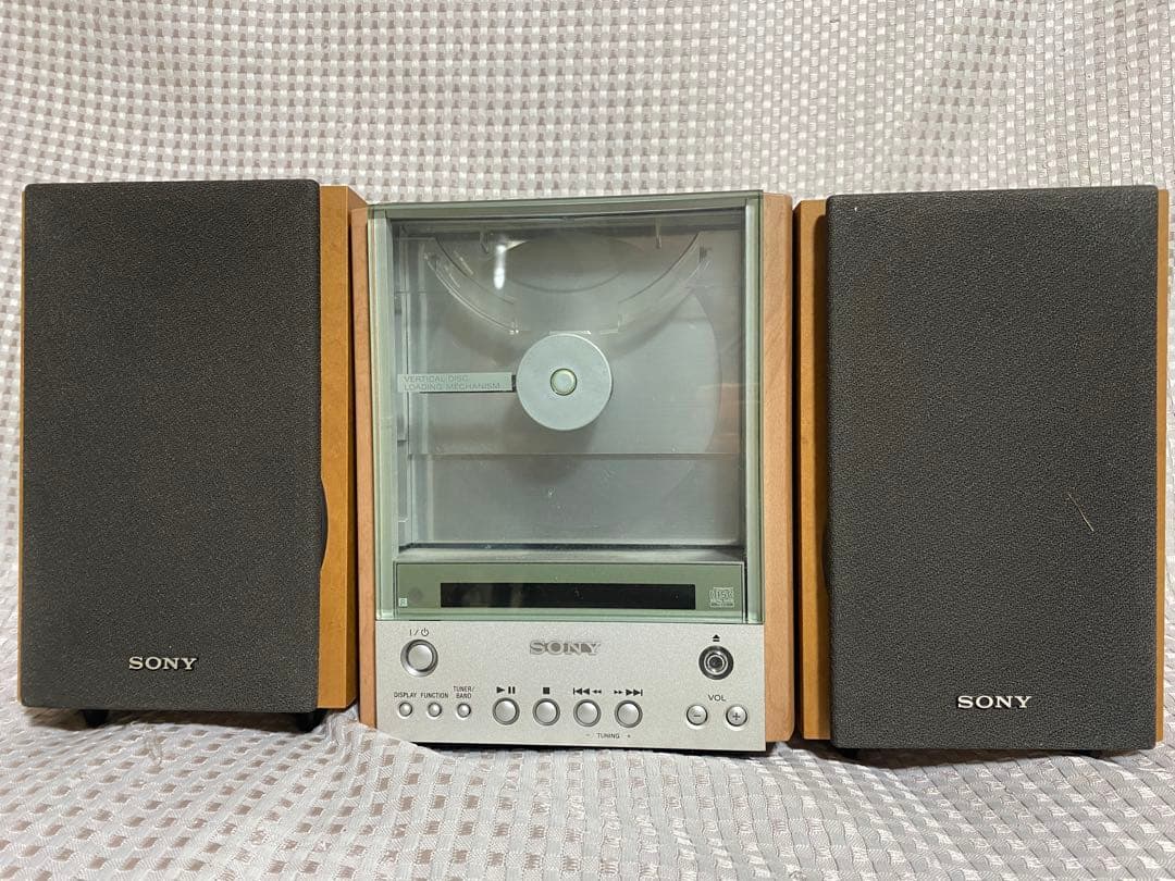 SONY HCD-EX1 CDレシーバー/SS-CEX1 スピーカー ミニコンポ