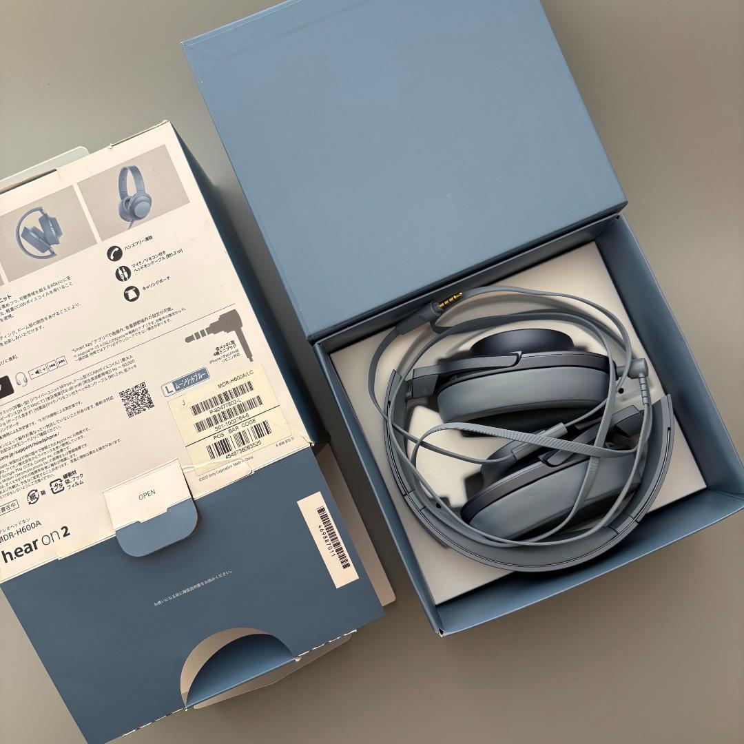 ワイヤレスヘッドホン SONYハイレゾ対応ヘッドホンh.ear on 2