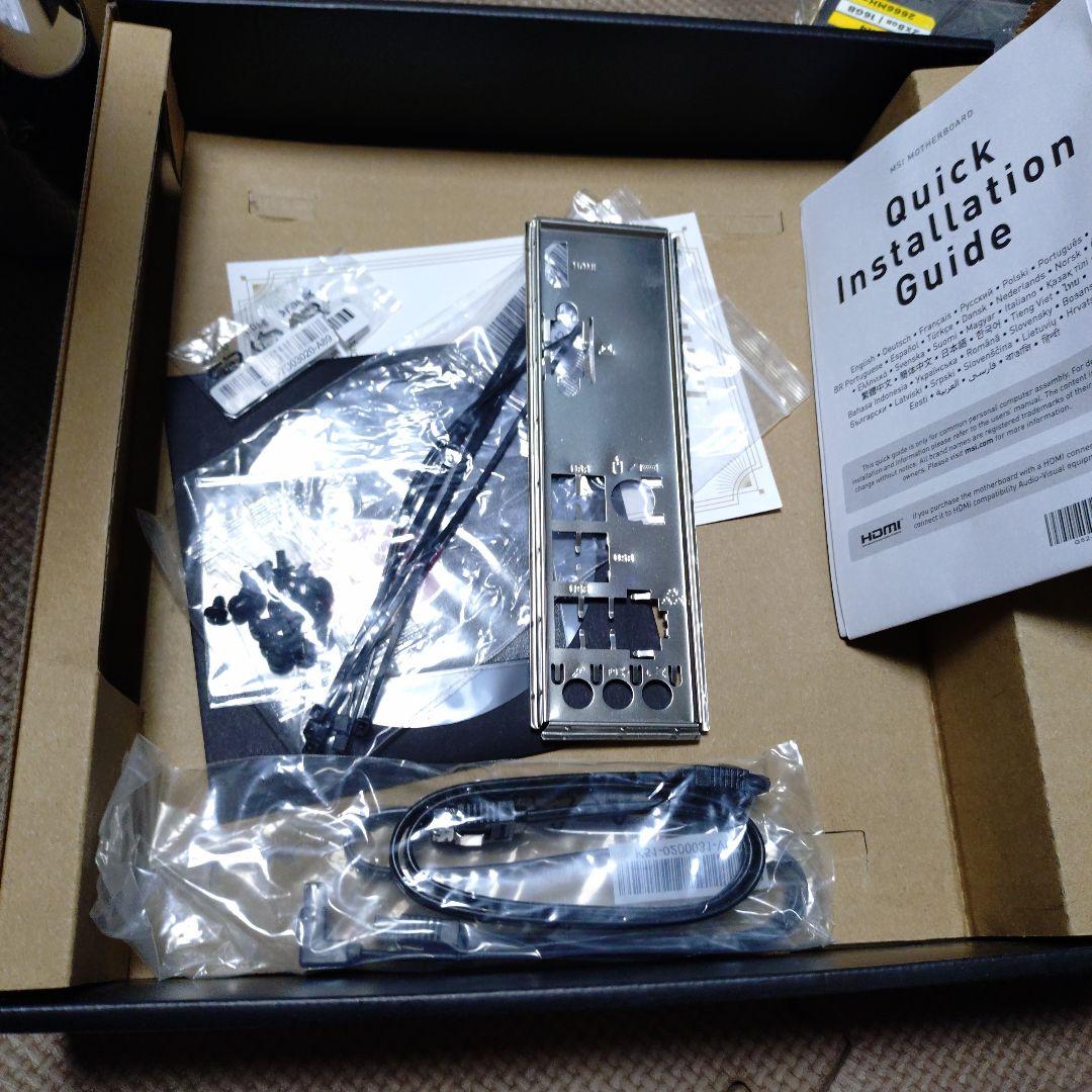 マザーボード+メモリセットMSIPROB660M-E DDR4