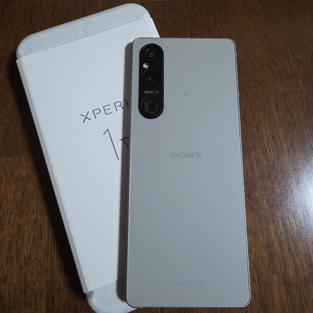 Xperia 1 V プラチナシルバー/SIMフリー/DualSIM/512GB